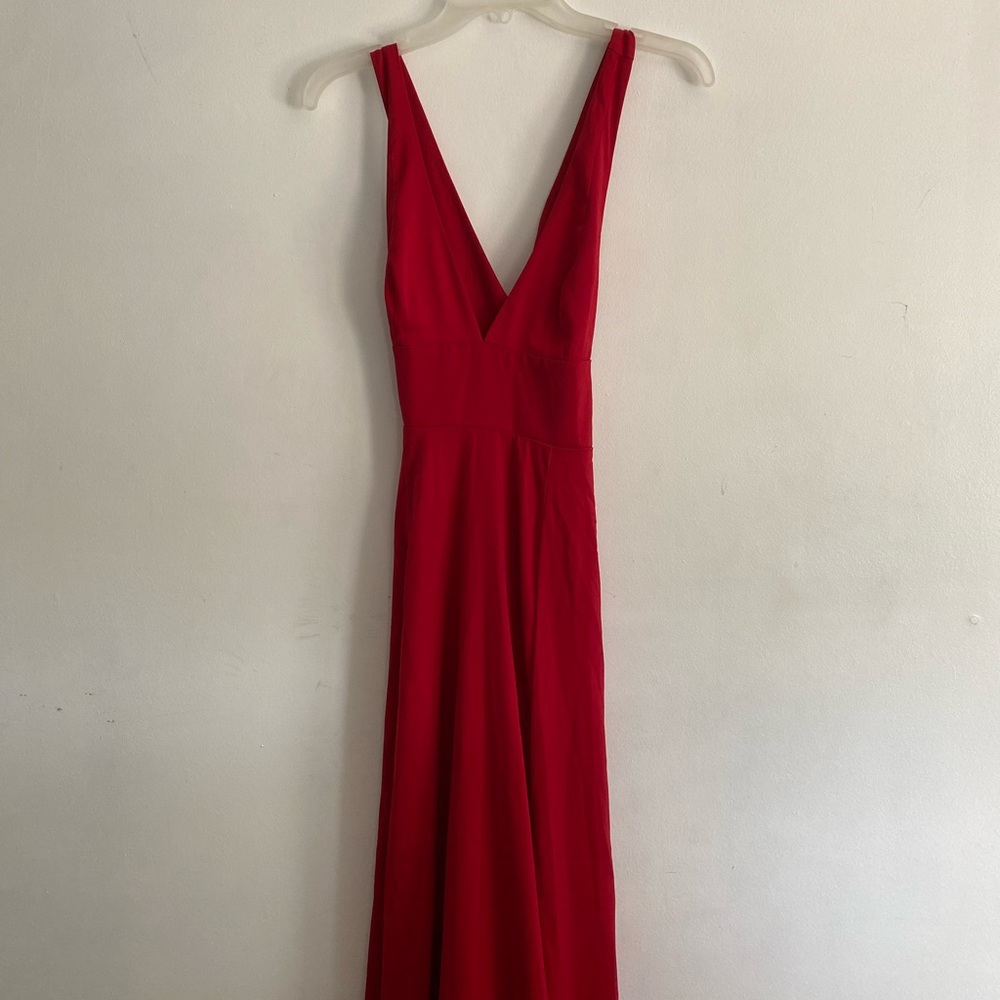 Cross strap Forever 21 dress, size small, floor length